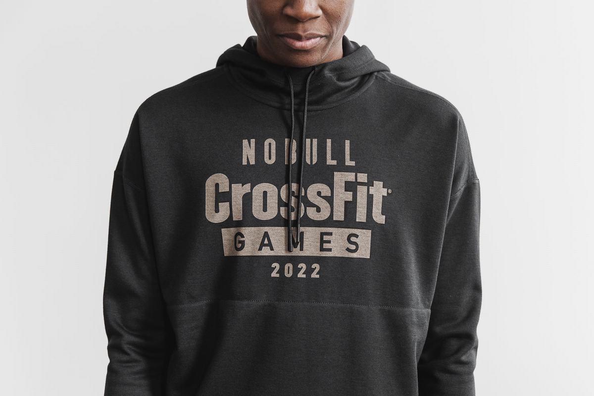 Nobull Crossfit Games® 2022 Women's Hoodie Black | Australia (EQ8705)